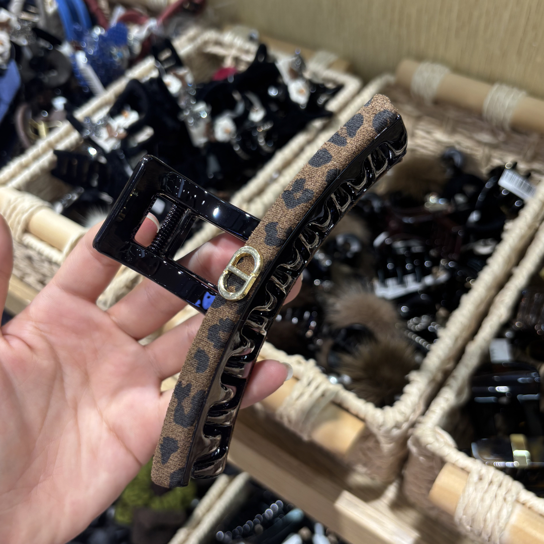 女复古风抓夹日韩法式仙女风发夹可爱百搭时尚气质