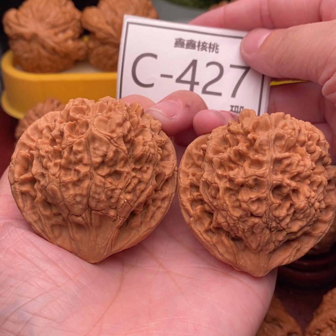 文玩核桃把件官帽52