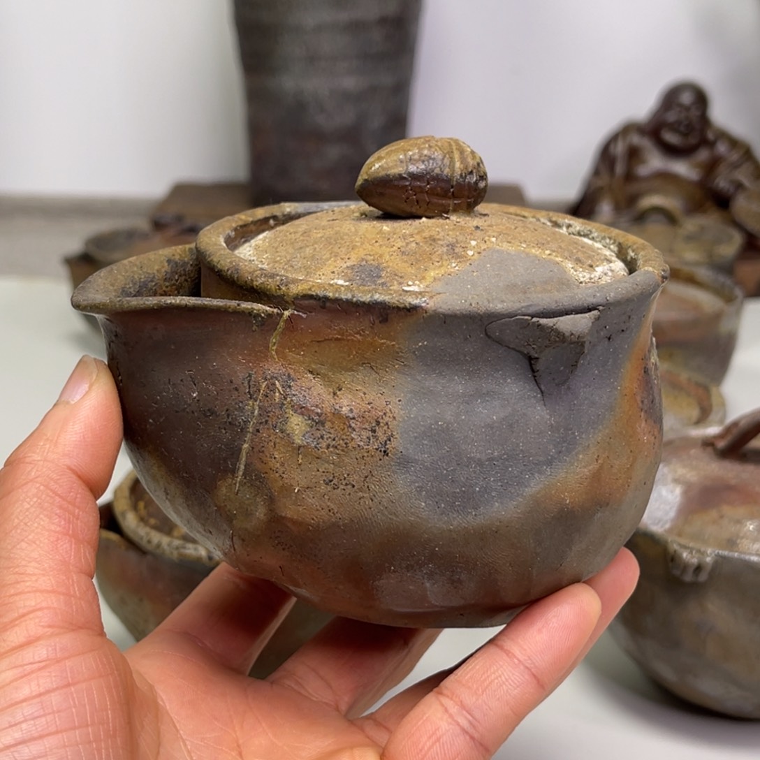 备前烧作品（松井陶仙