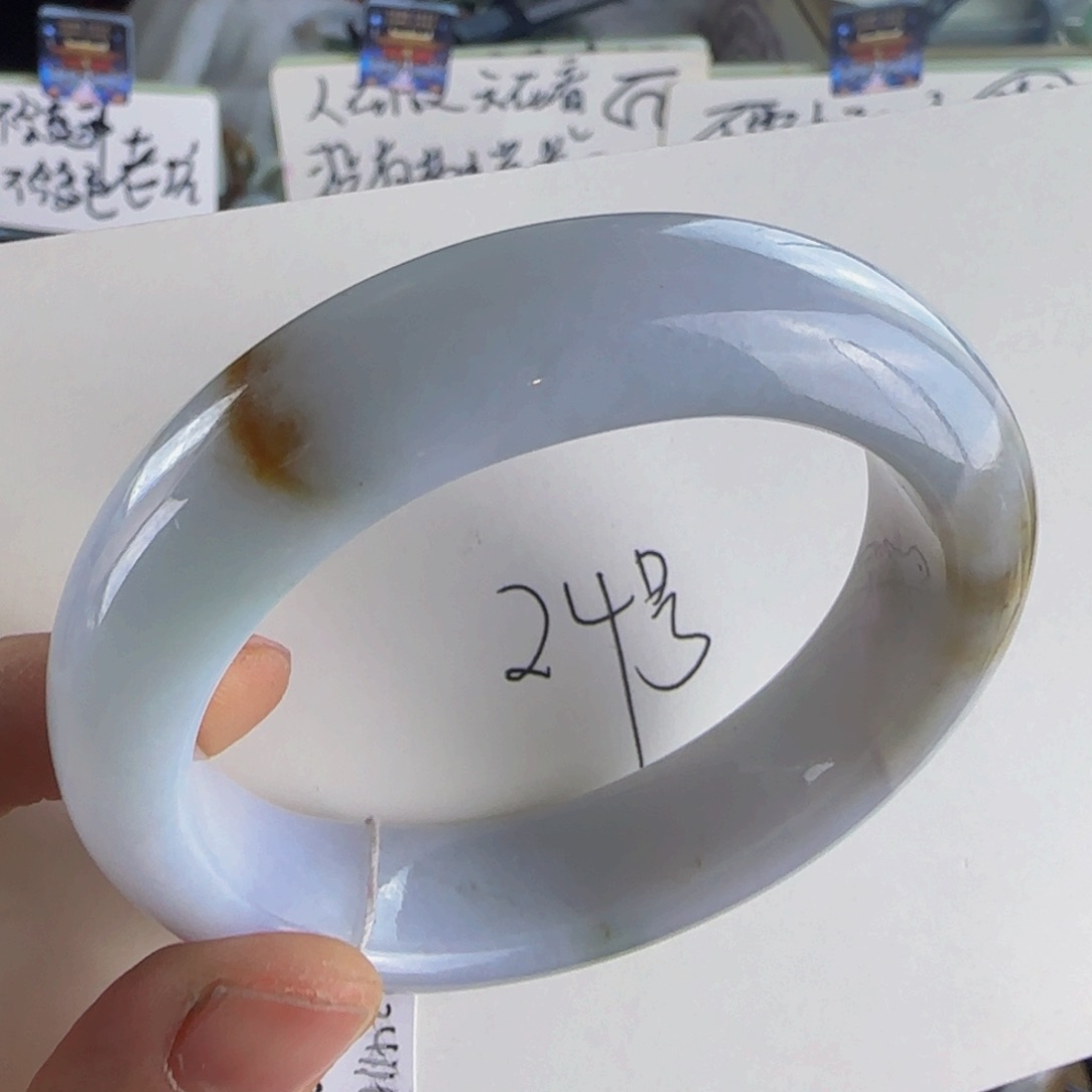 翡翠手镯未镶嵌老坑54