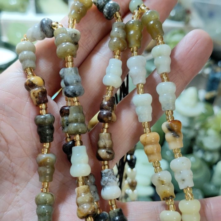 岫玉链子链子未镶嵌