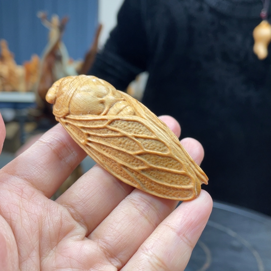 柏木（崖柏）手把件