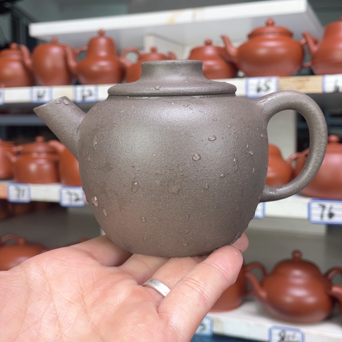 紫砂茶壶天青全手工250毫升