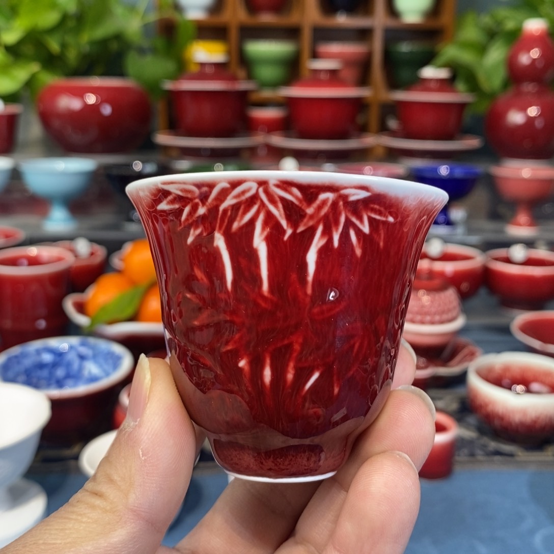 手工原矿朗红，福利大漏杯