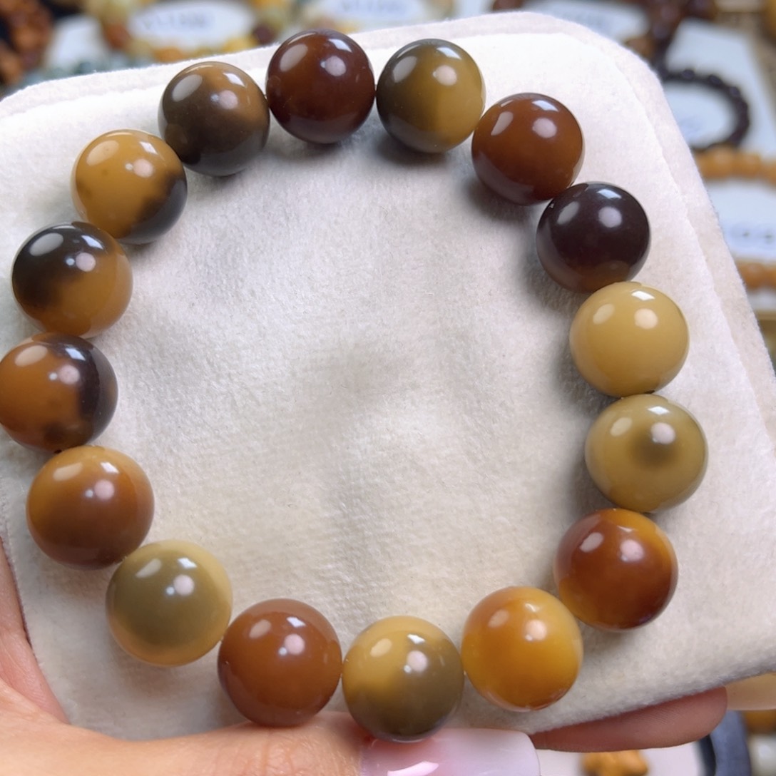 菩提根/象牙果手串敦煌皮蛋