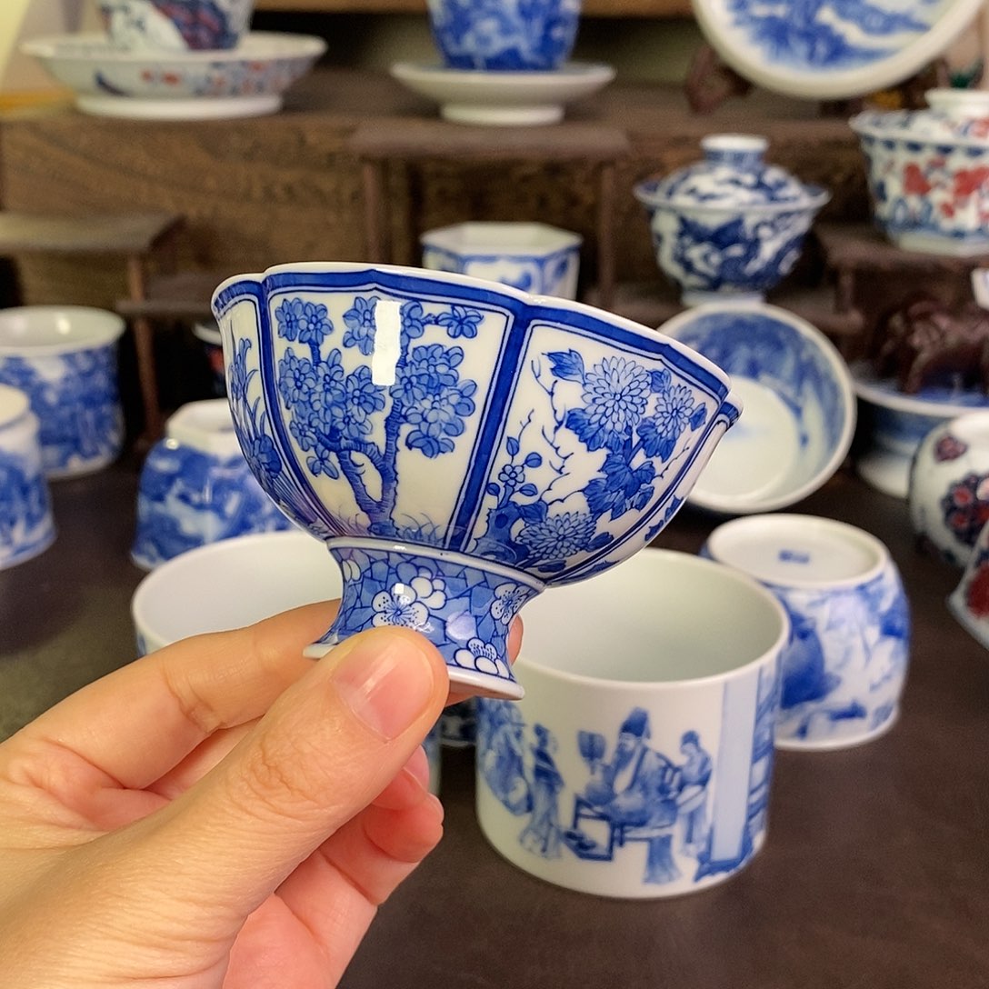 景德镇陶瓷手工手绘