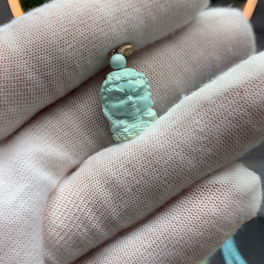 绿松石挂件未镶嵌