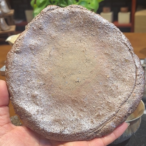 小*森丁斋圆饼壶承微不平