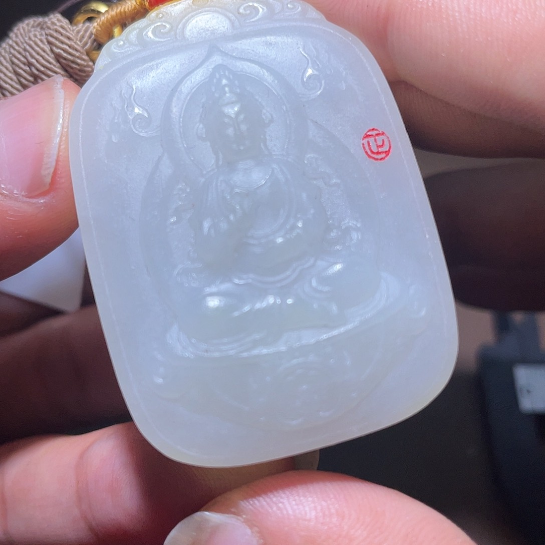 和田玉未镶嵌颈饰D2