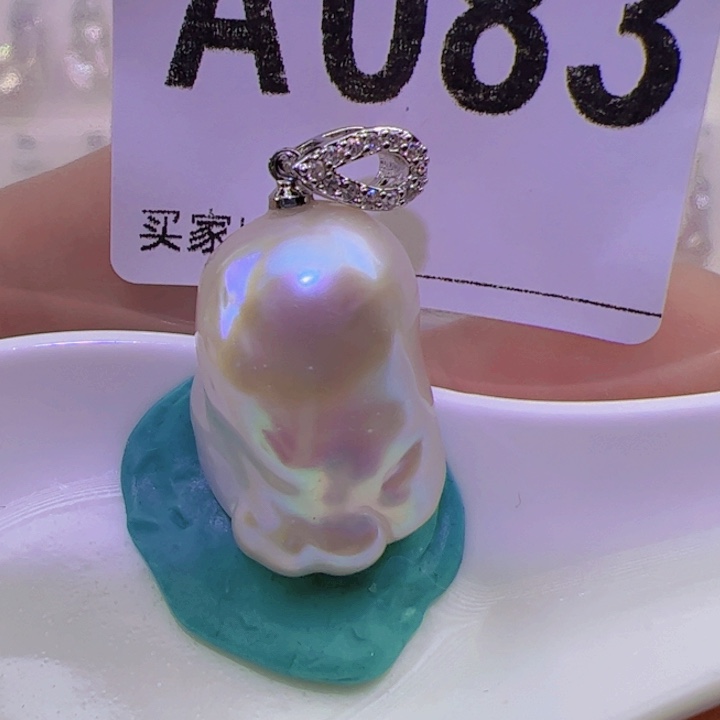 淡水珍珠颈饰合金