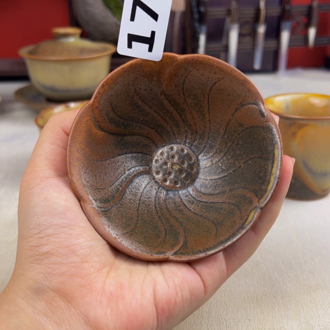 杯纯手工柴烧主人杯