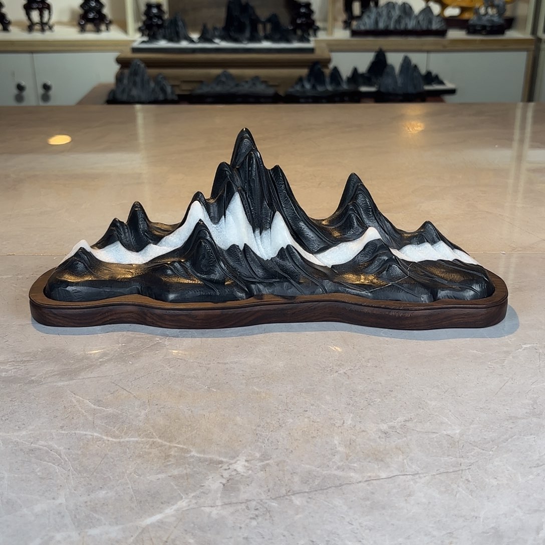 吃***人灵璧石手工雕刻奇石摆件