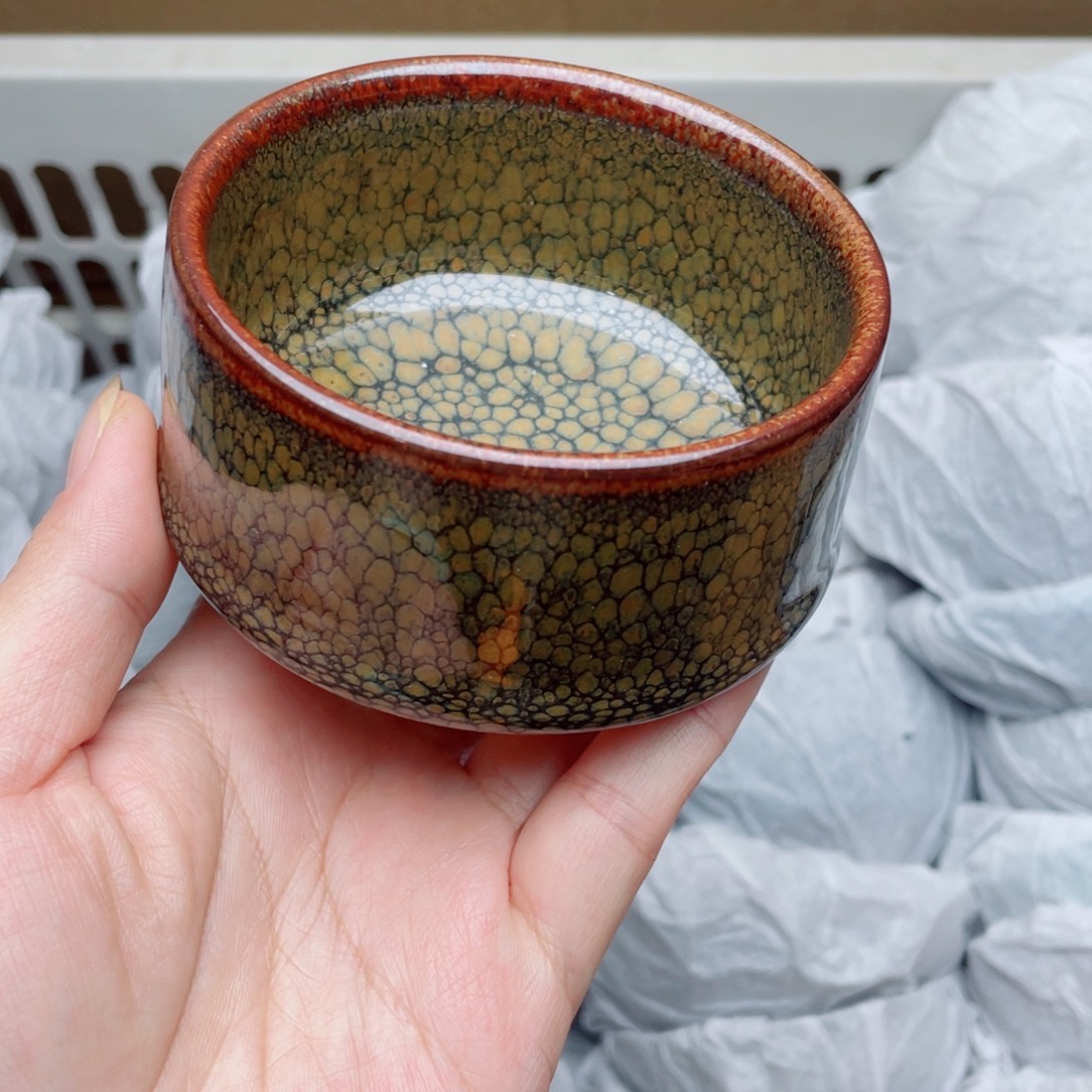 茶盏建窑建盏主人杯