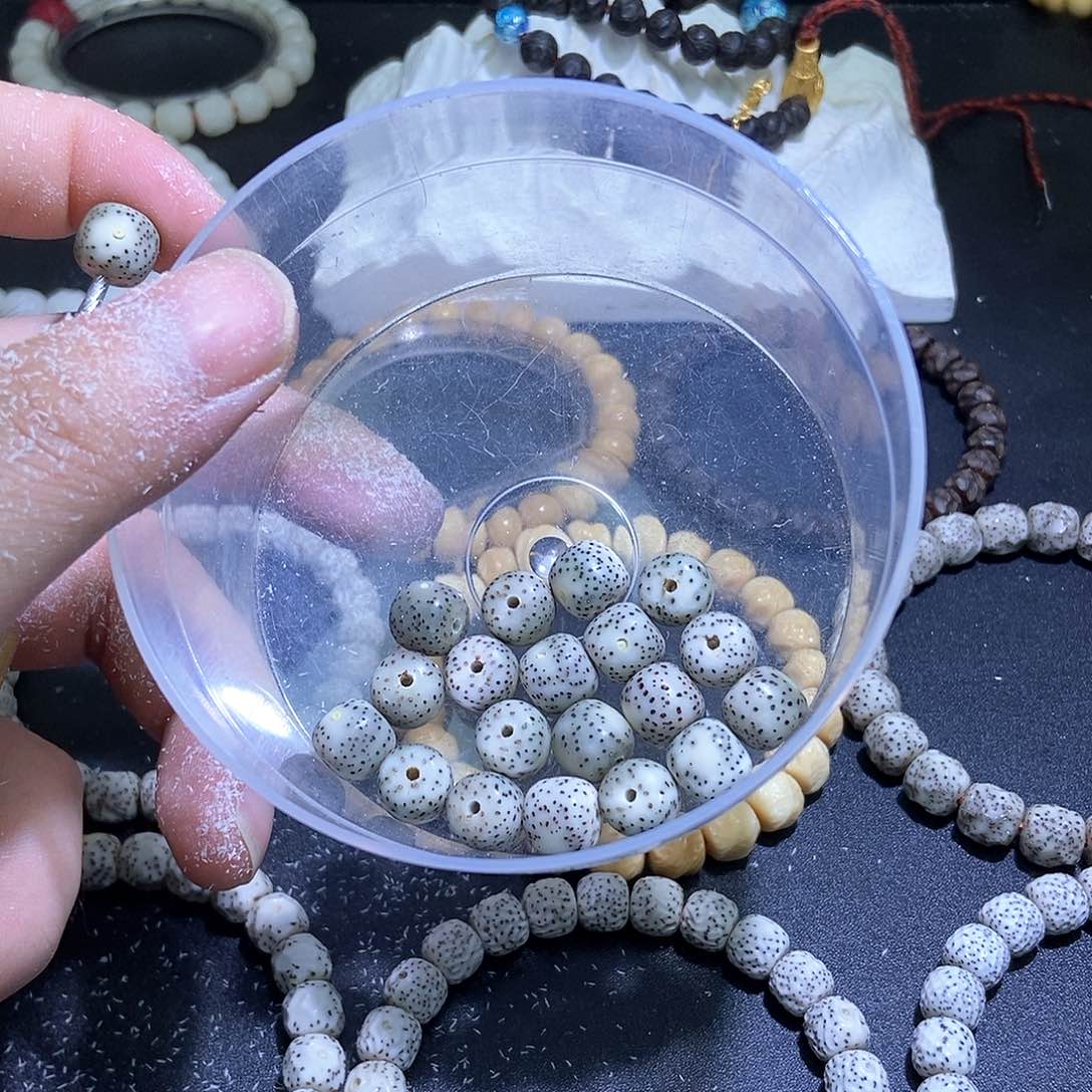 星月菩提手串2*丶青花龙鳞 侧留白