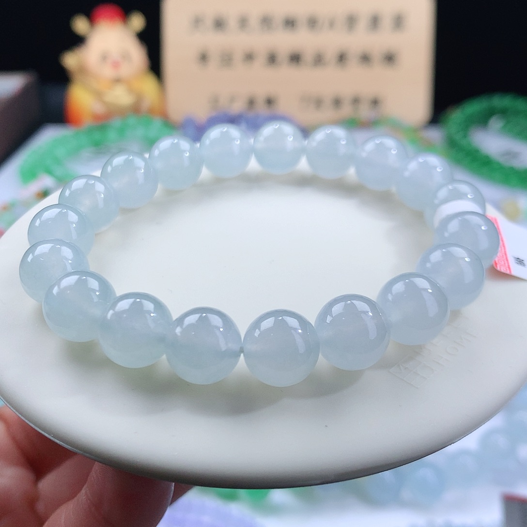 翡翠手链未镶嵌卡10