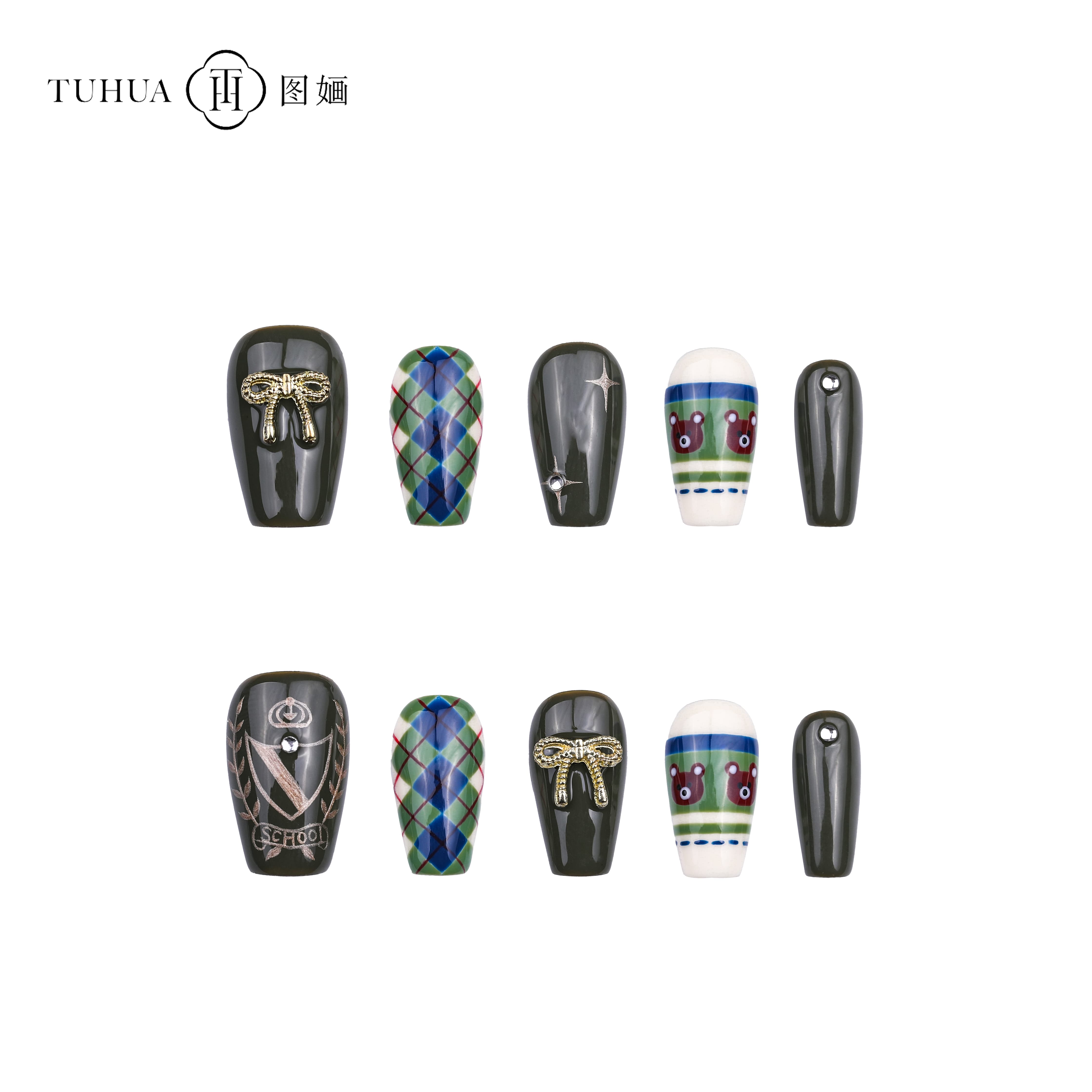 图婳-熊熊学院-日常系列-学院主题穿戴甲