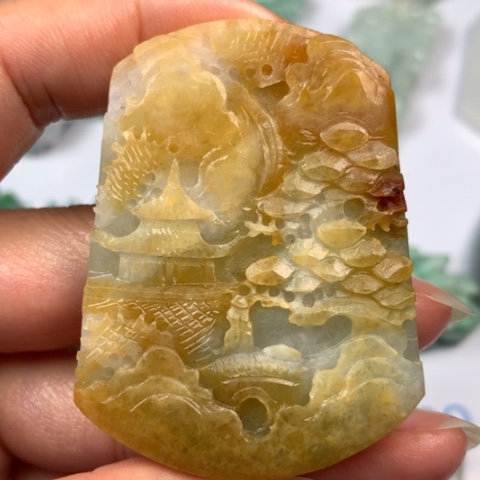 定制翡翠未镶嵌翡翠