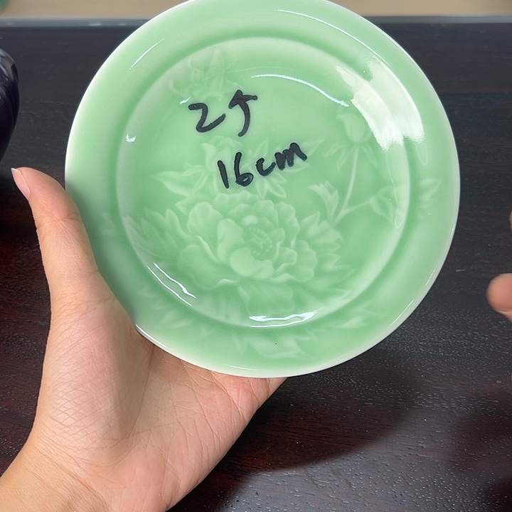 龙泉云间青瓷小米茶器