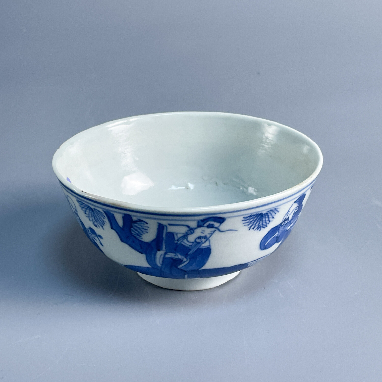 M25KL008826 - 清光绪青花人物纹茶园3