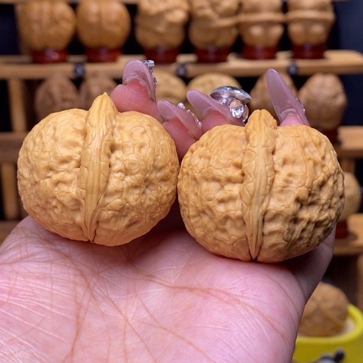 把件文玩核桃至尊罗汉30号39尺平底