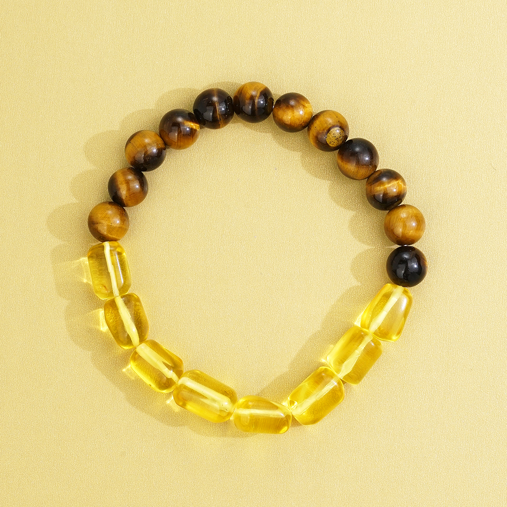 金珀虎眼石手串10646（Joyce娇姐）