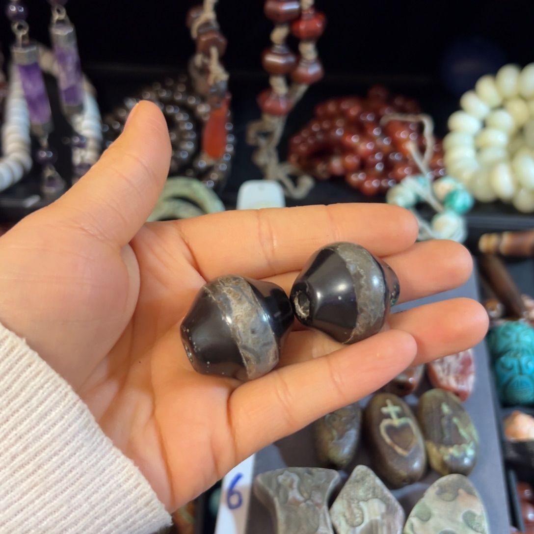 灵***儿玛瑙/玉髓合金颈饰