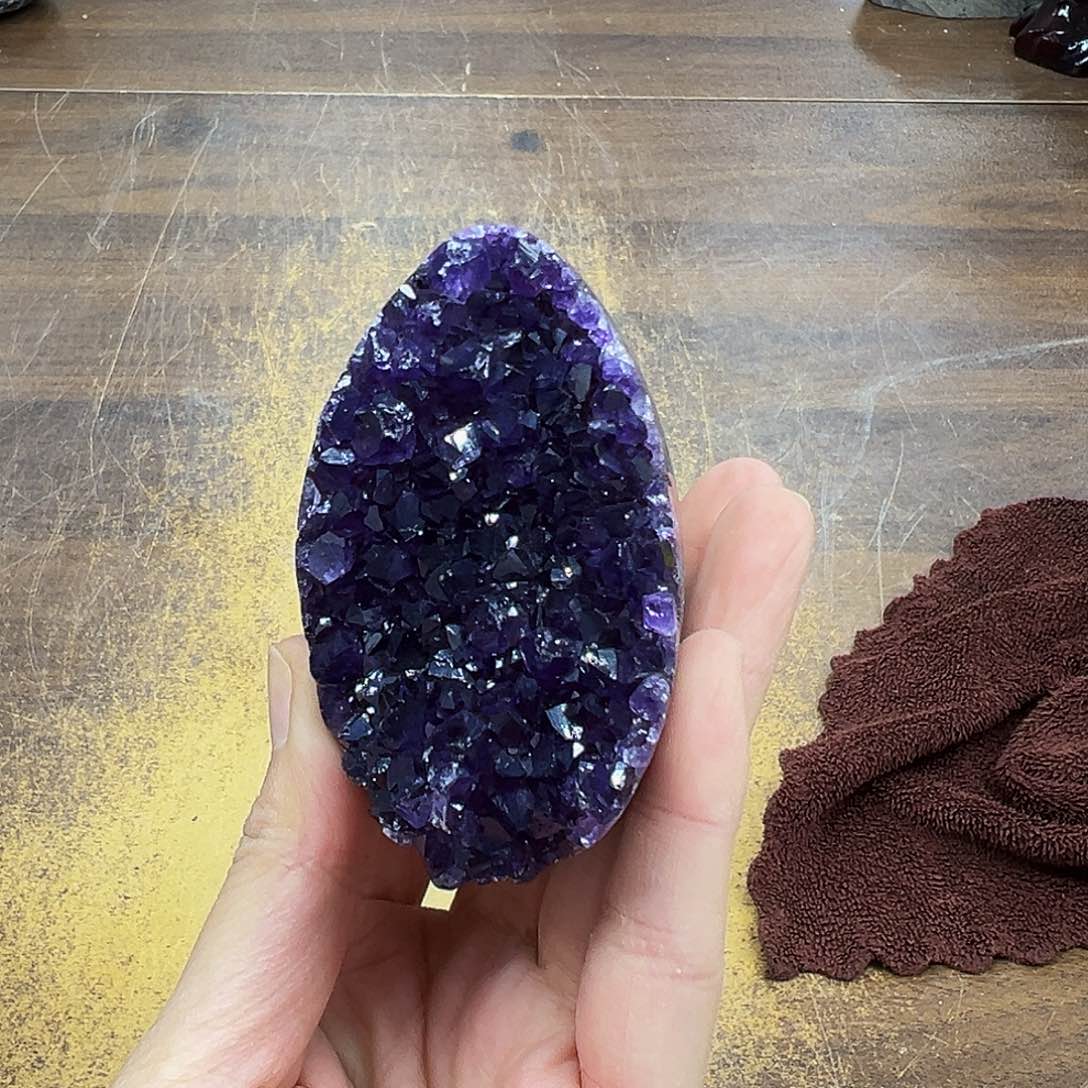 紫晶摆件未镶嵌晶体