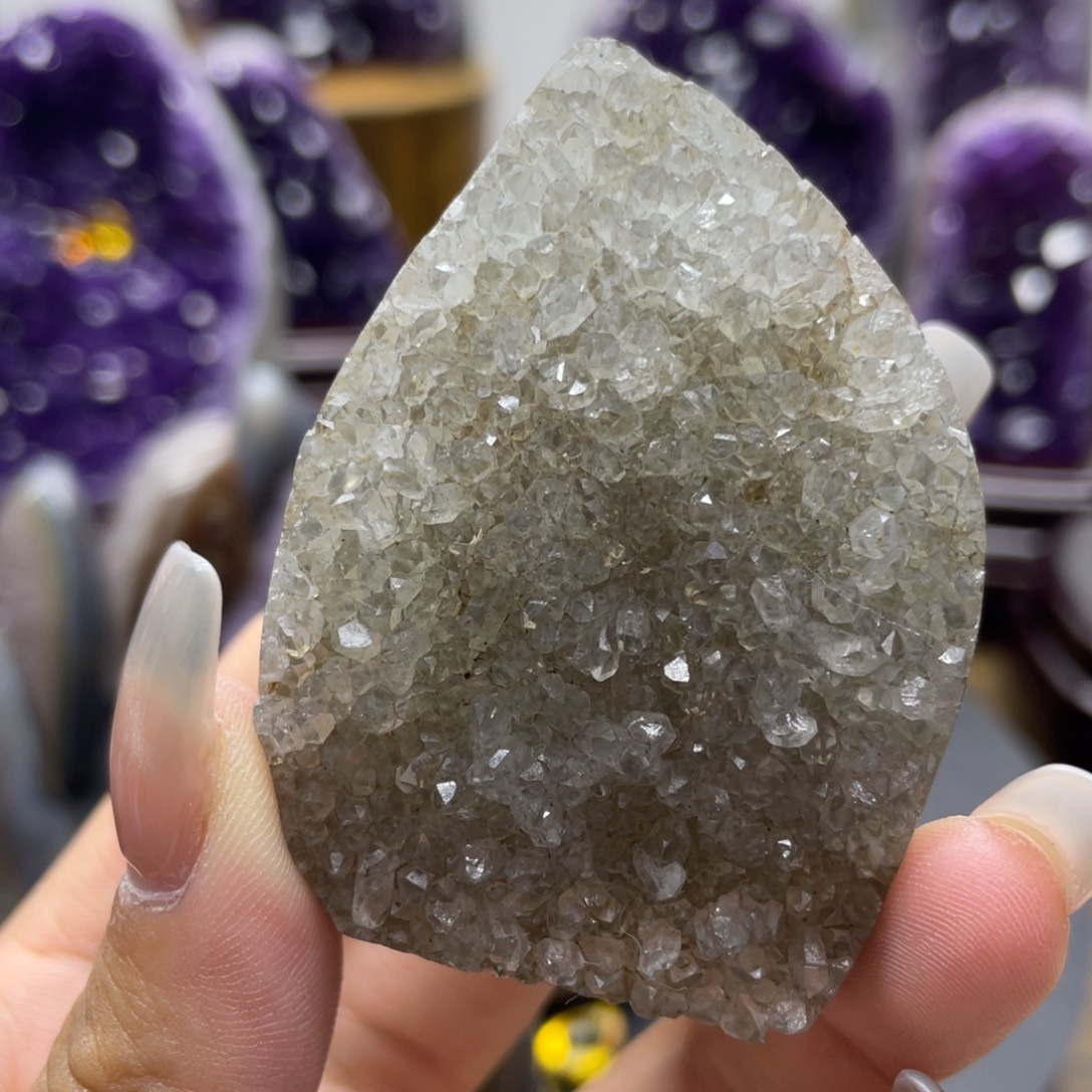 未镶嵌大型摆件（非配饰）紫晶