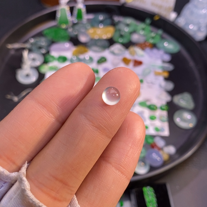 【闪购商品】翡翠挂件未镶嵌蛋