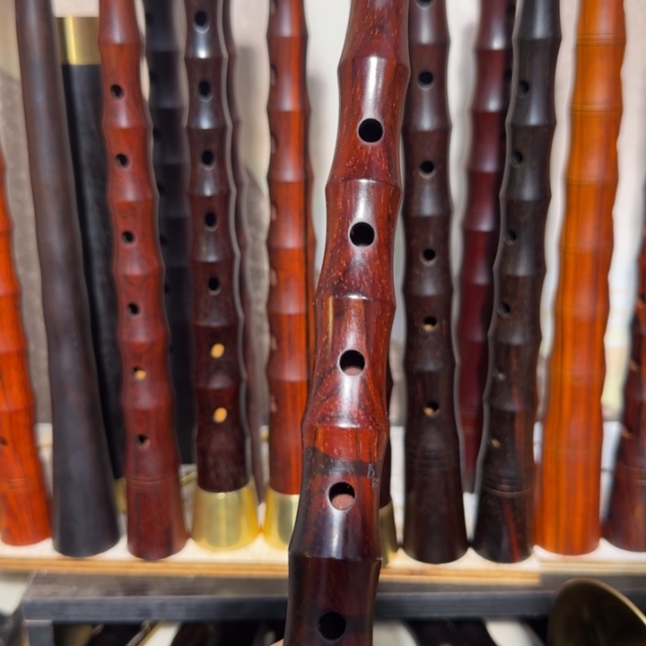 精品老红木降B杆子