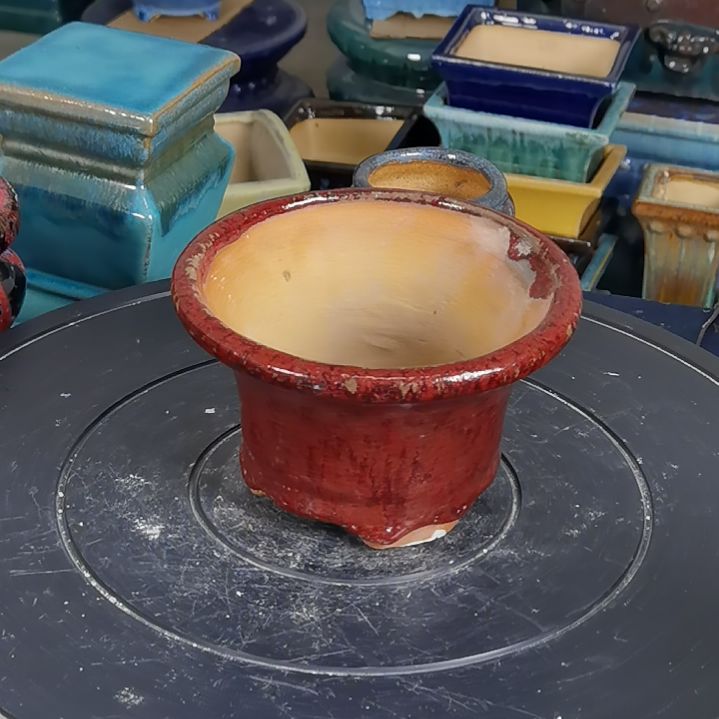 清*石湾花盆默认微瑕