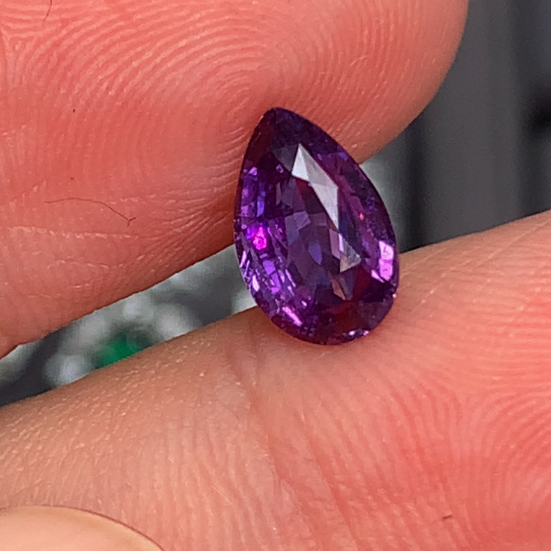 彩色蓝宝石裸石未镶嵌1.51无烧