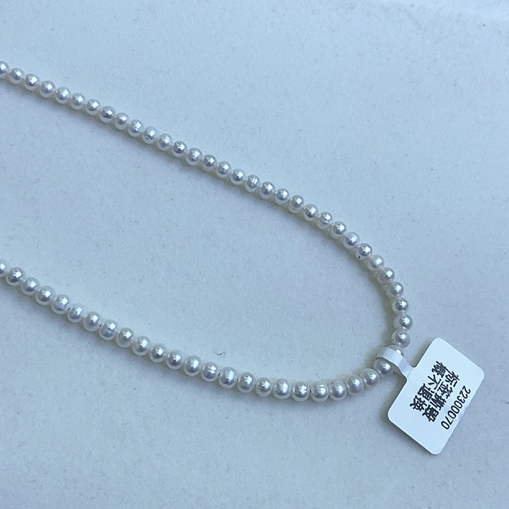 未镶嵌颈饰淡水珍珠