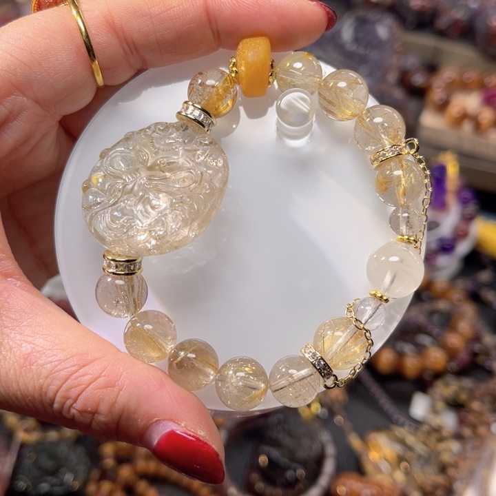 水晶颈饰未镶嵌订制