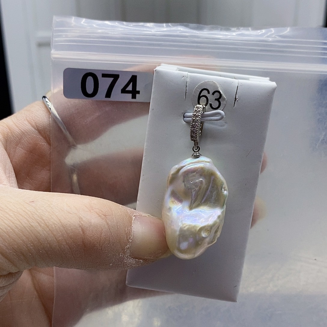 颈饰合金淡水珍珠