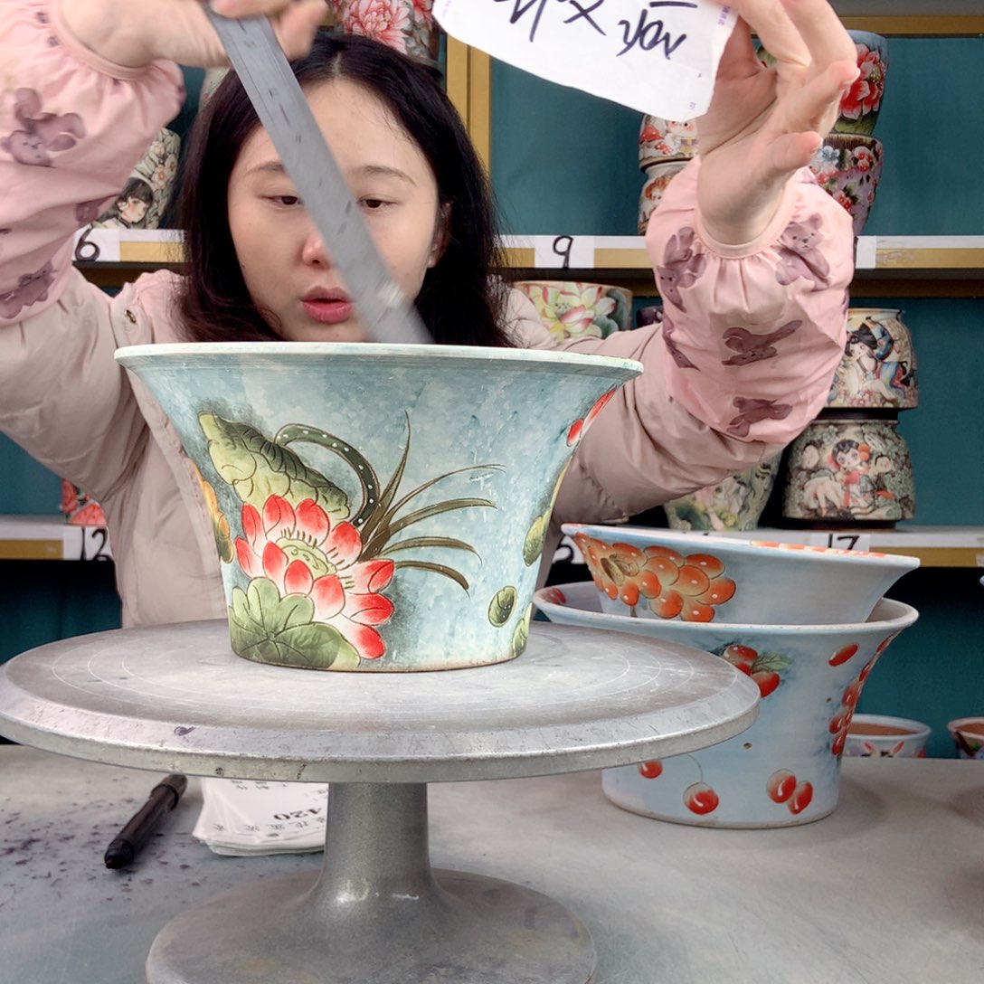 罐景德镇手工瑕疵419