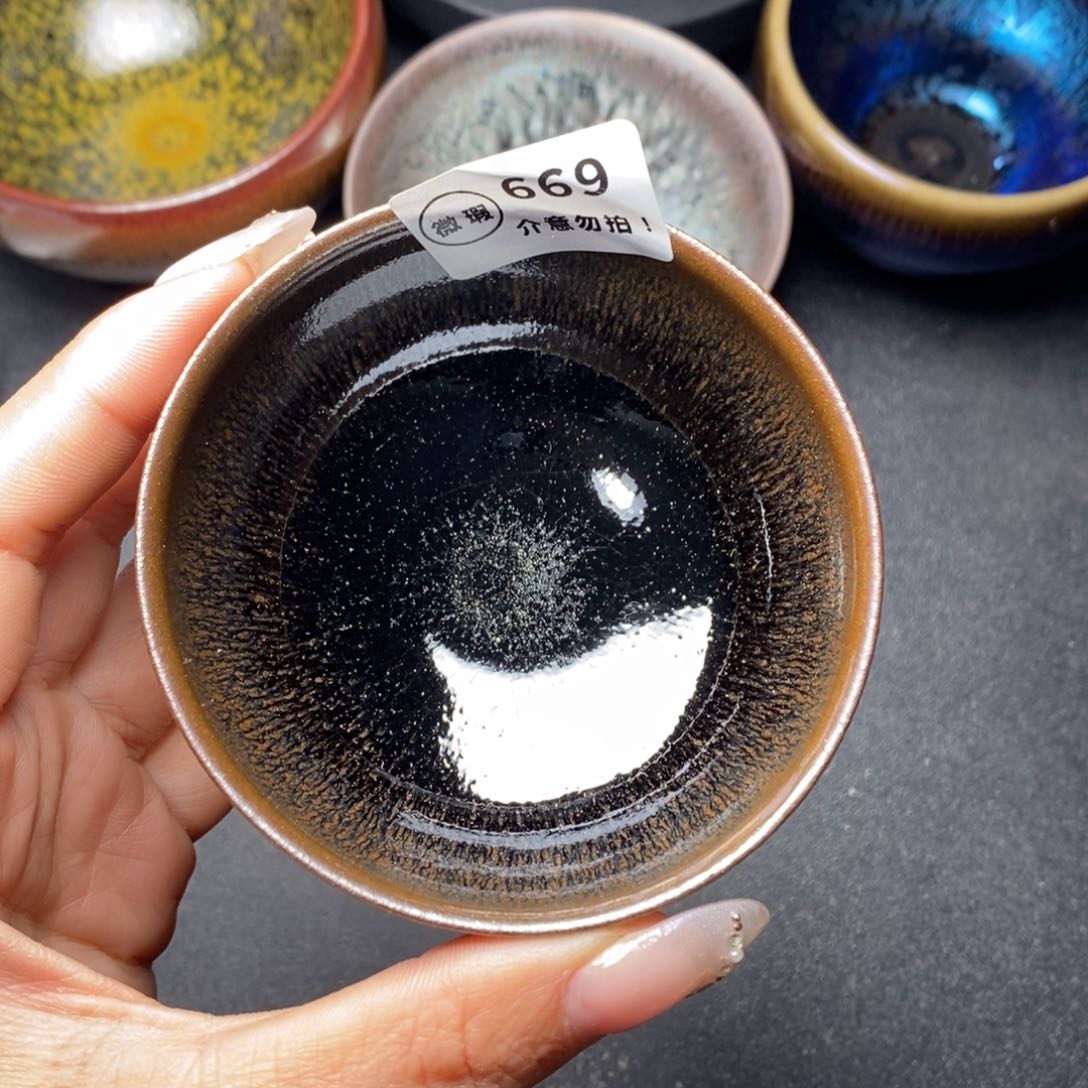 茶盏建窑建盏主人杯w669