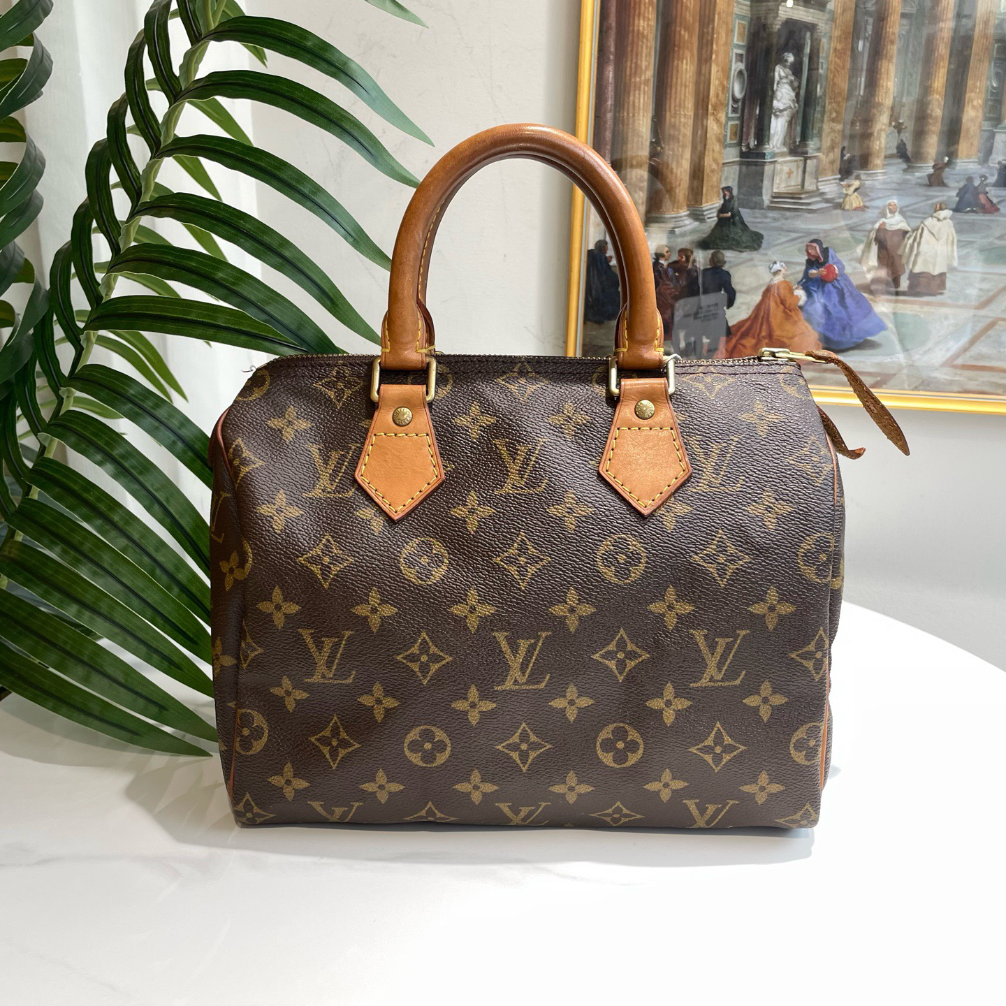 95新 LouisVuitton/路易威登 御古屋/33173/sp25手提款 98年