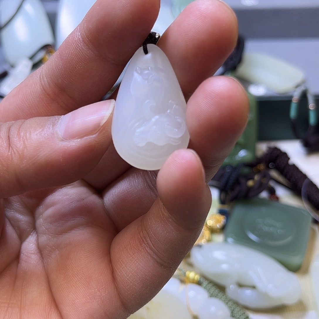 和田玉手链未镶嵌