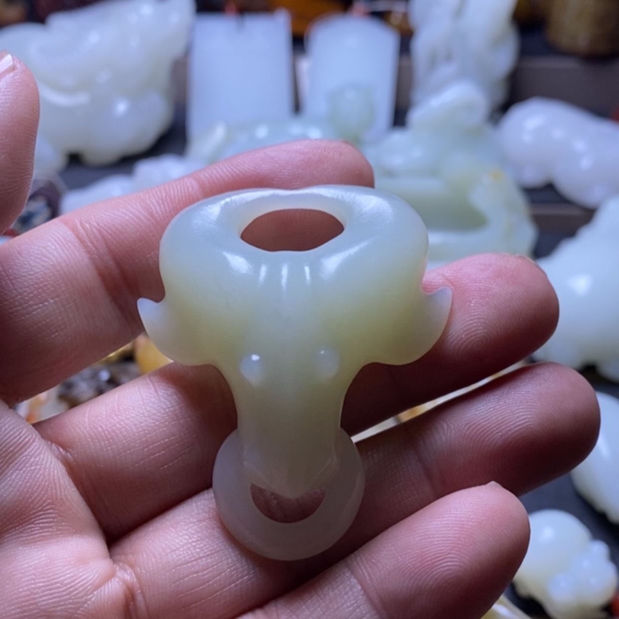 【闪购商品】和田玉（糖玉）颈饰未镶嵌
