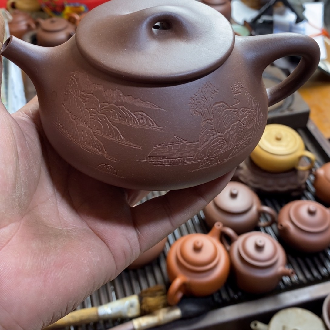 紫砂茶壶原矿零添加