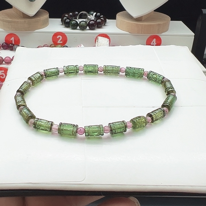 未镶嵌手链碧玺1号