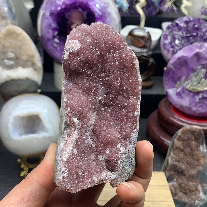 大型摆件（非配饰）紫晶未镶嵌