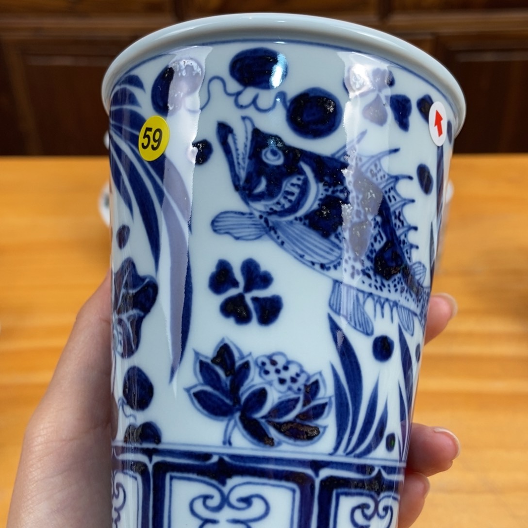 手绘现代茶具非古董