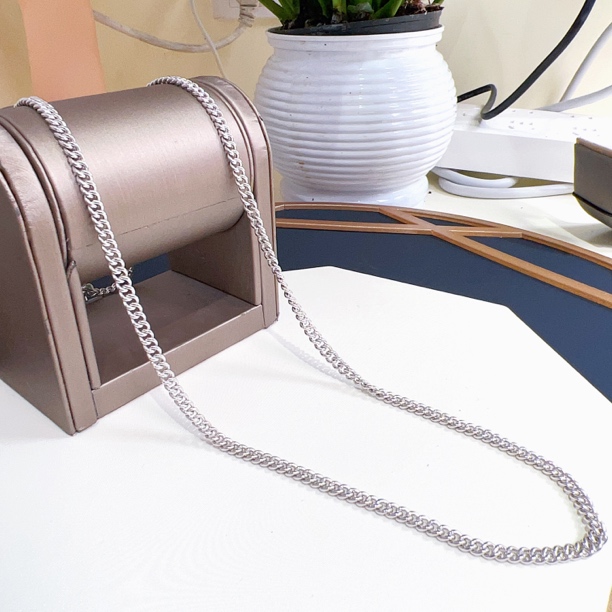 「阿英铂金」PT950铂金侧身项链