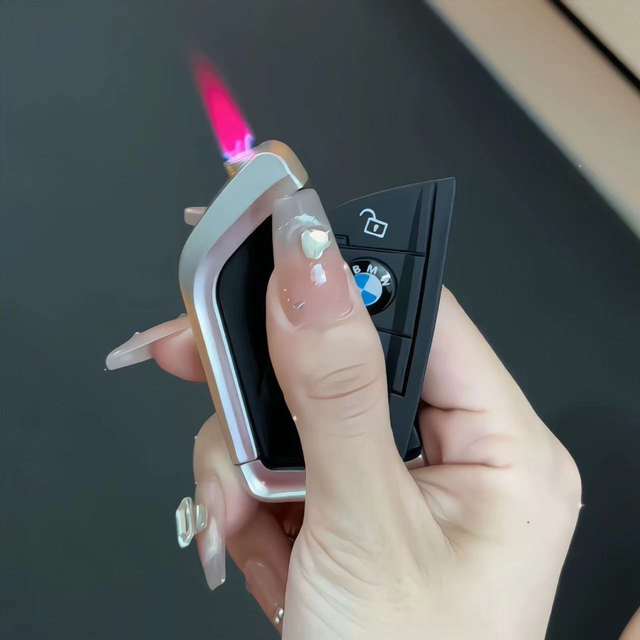 (酷鼠）车钥匙打火机合集奇葩潮玩趣味高档搞怪回头率防风红火送礼