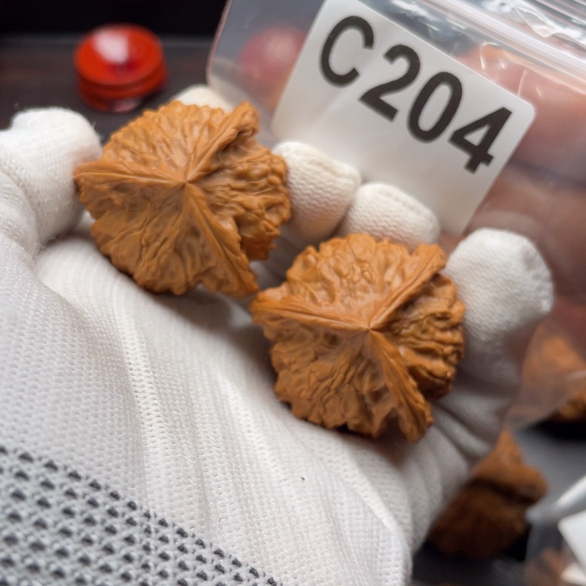 【闪购商品】文玩核桃吊坠C204全品球奔37