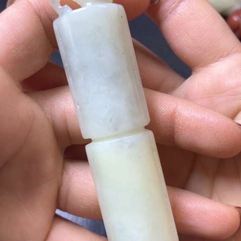 和田玉（糖玉）挂件未镶嵌