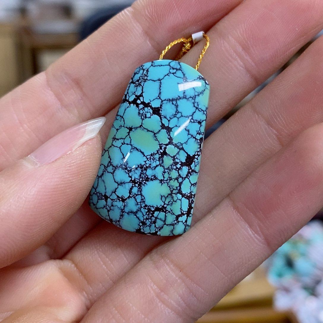 绿松石珠宝奇石未镶嵌