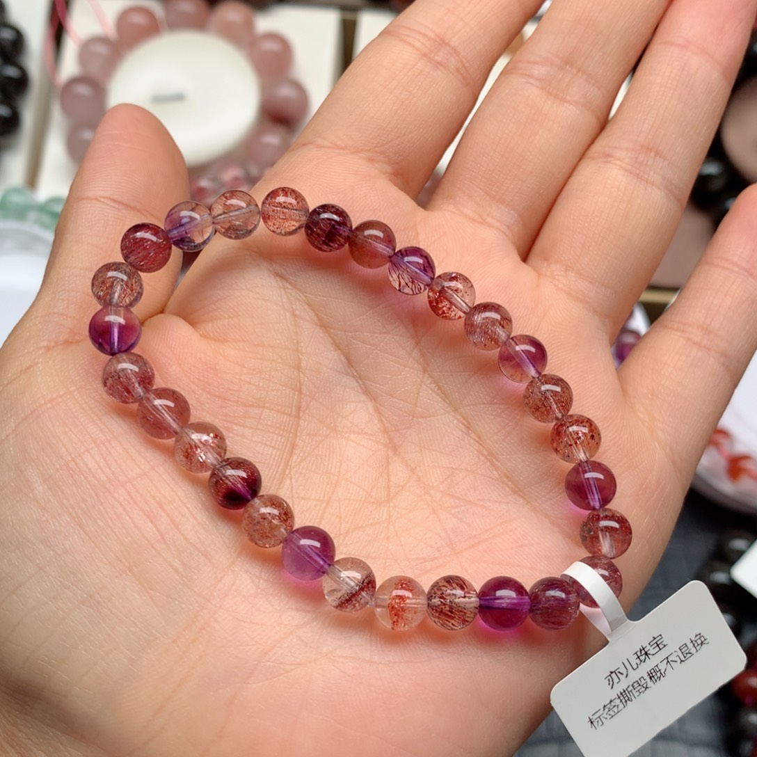 A***】水晶手链未镶嵌仙女超七N6.5